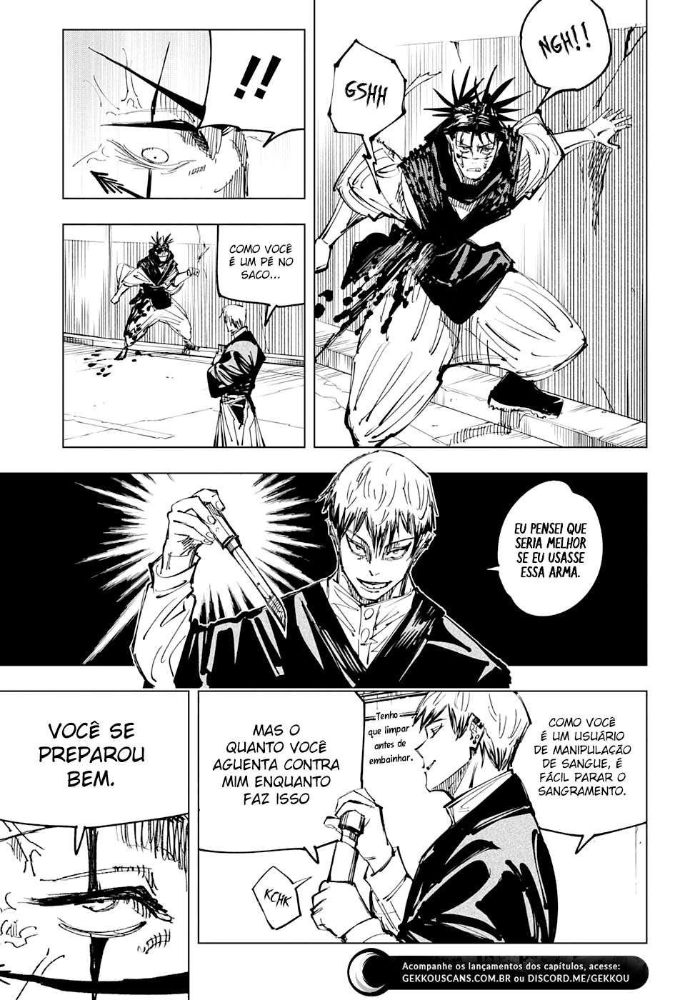 Read Jujutsu Kaisen Português Manga Online