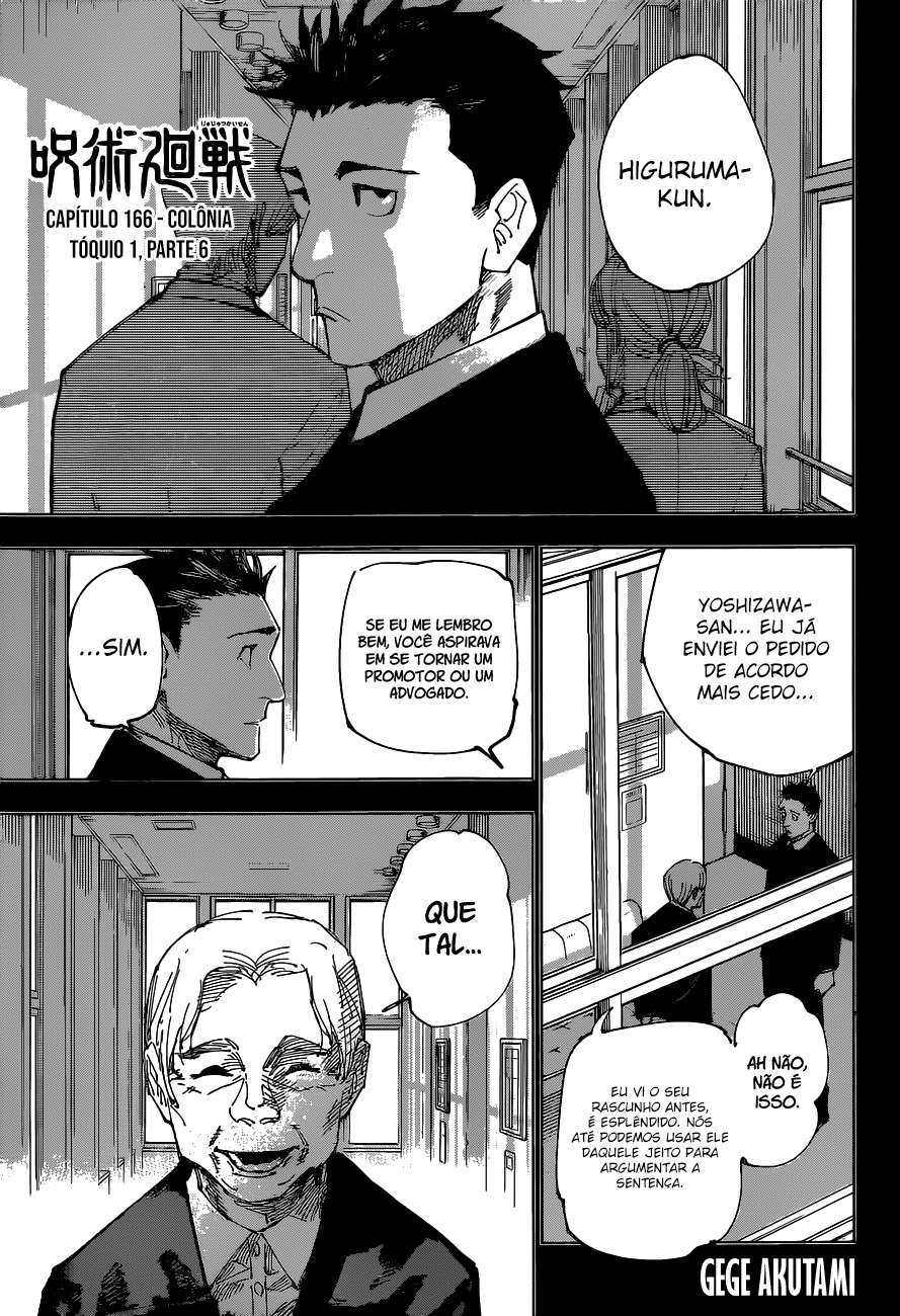 Read Jujutsu Kaisen Português Manga Online