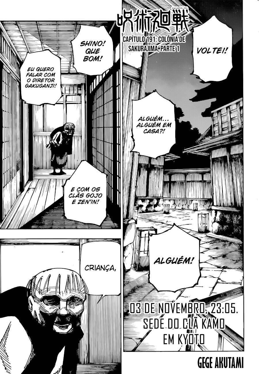 Read Jujutsu Kaisen Português Manga Online