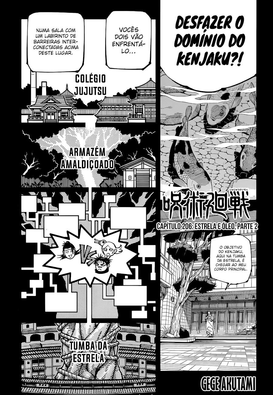 Read Jujutsu Kaisen Português Manga Online