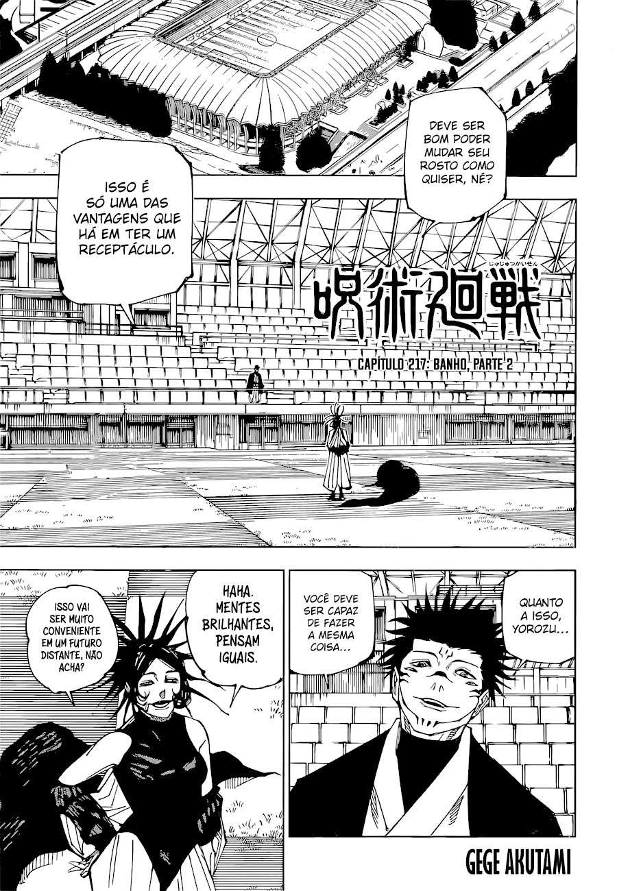 Read Jujutsu Kaisen Português Manga Online