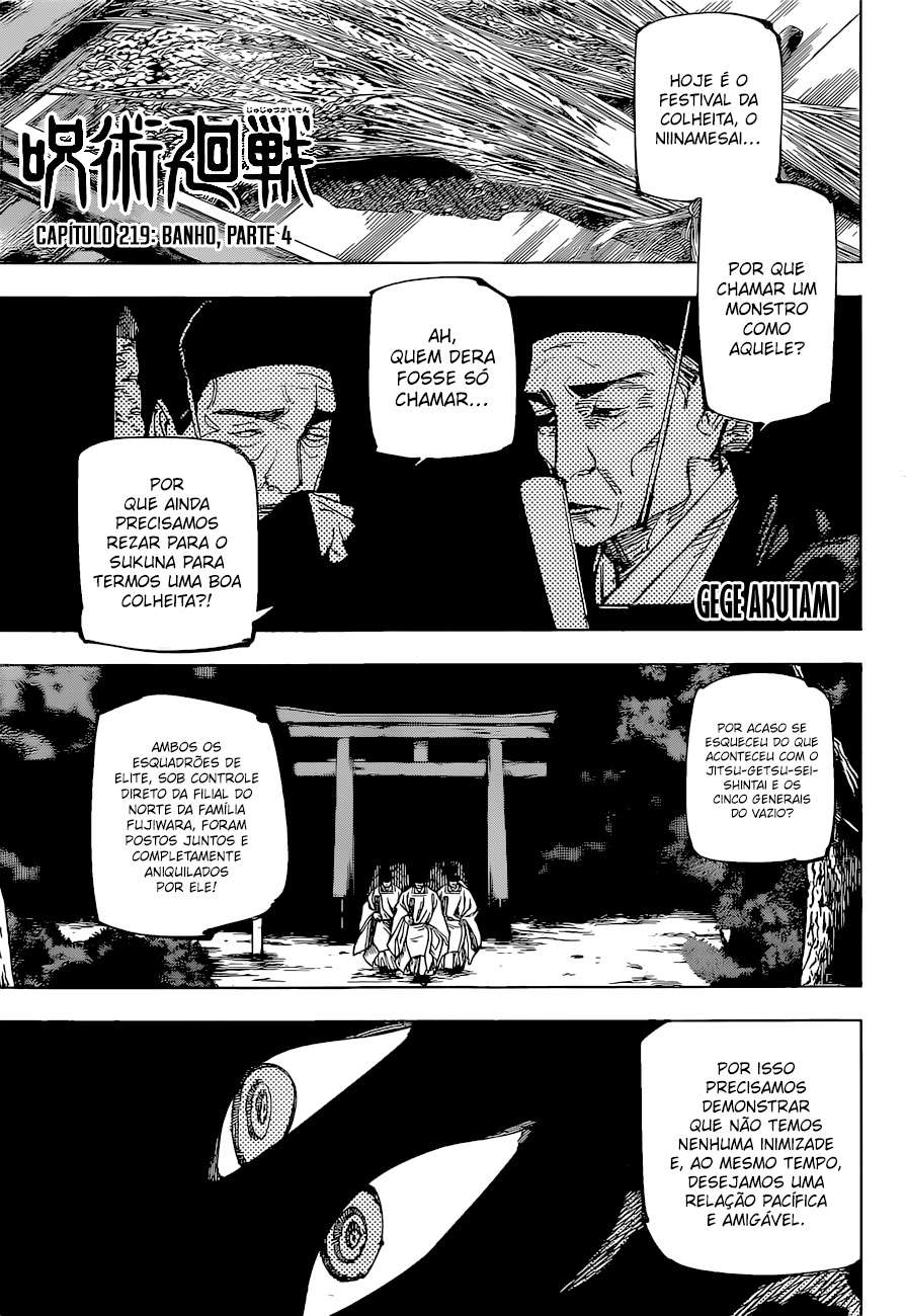 Read Jujutsu Kaisen Português Manga Online