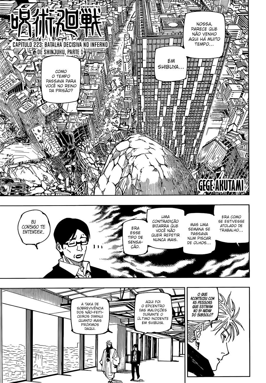 Read Jujutsu Kaisen Português Manga Online