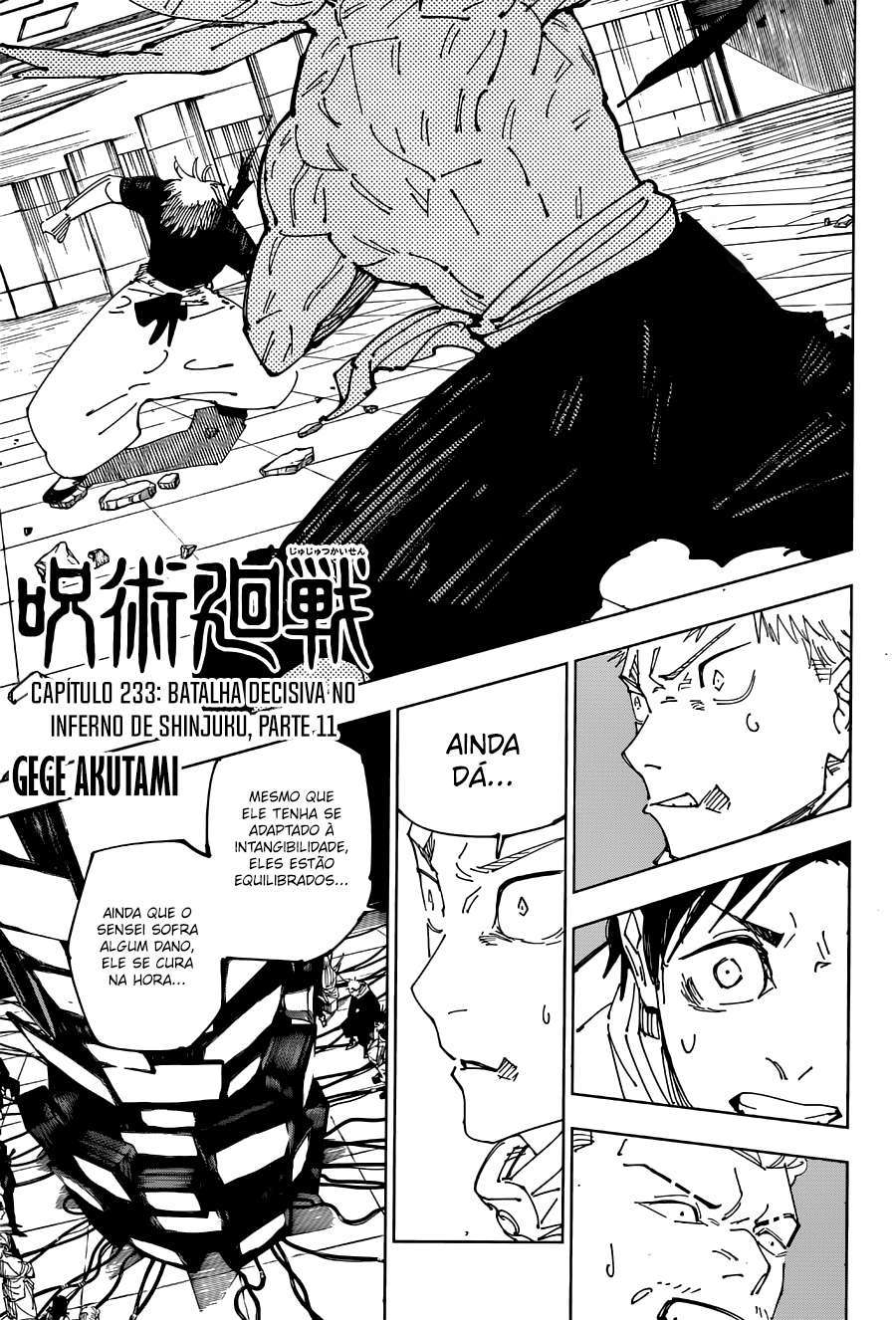 Read Jujutsu Kaisen Português Manga Online