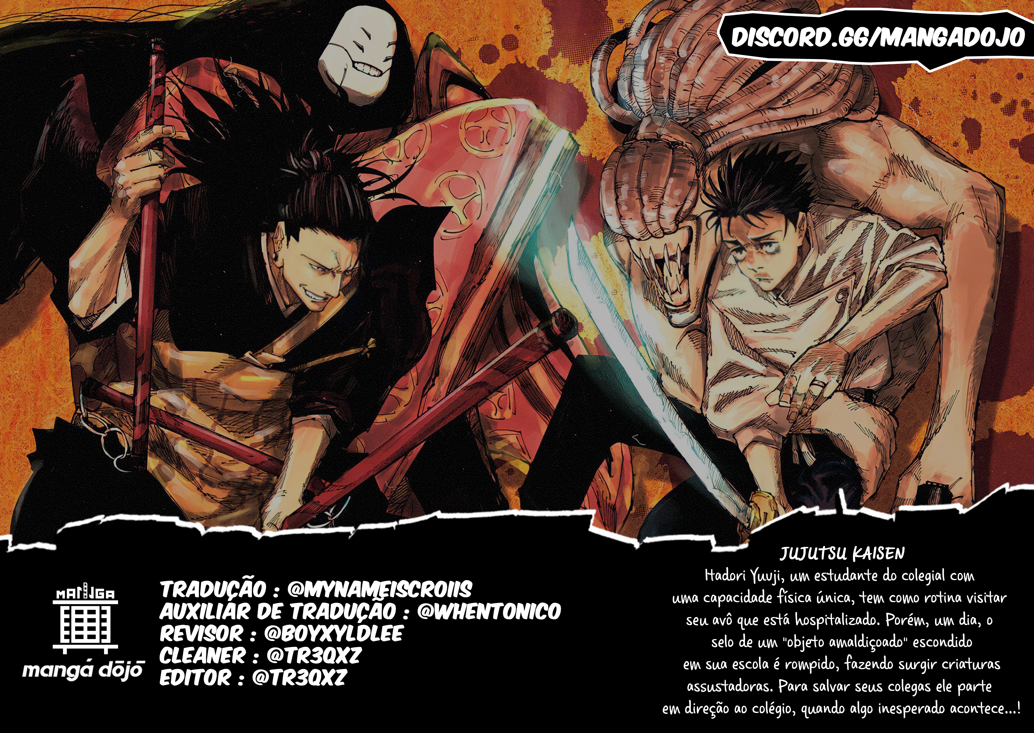 Read Jujutsu Kaisen Português Manga Online