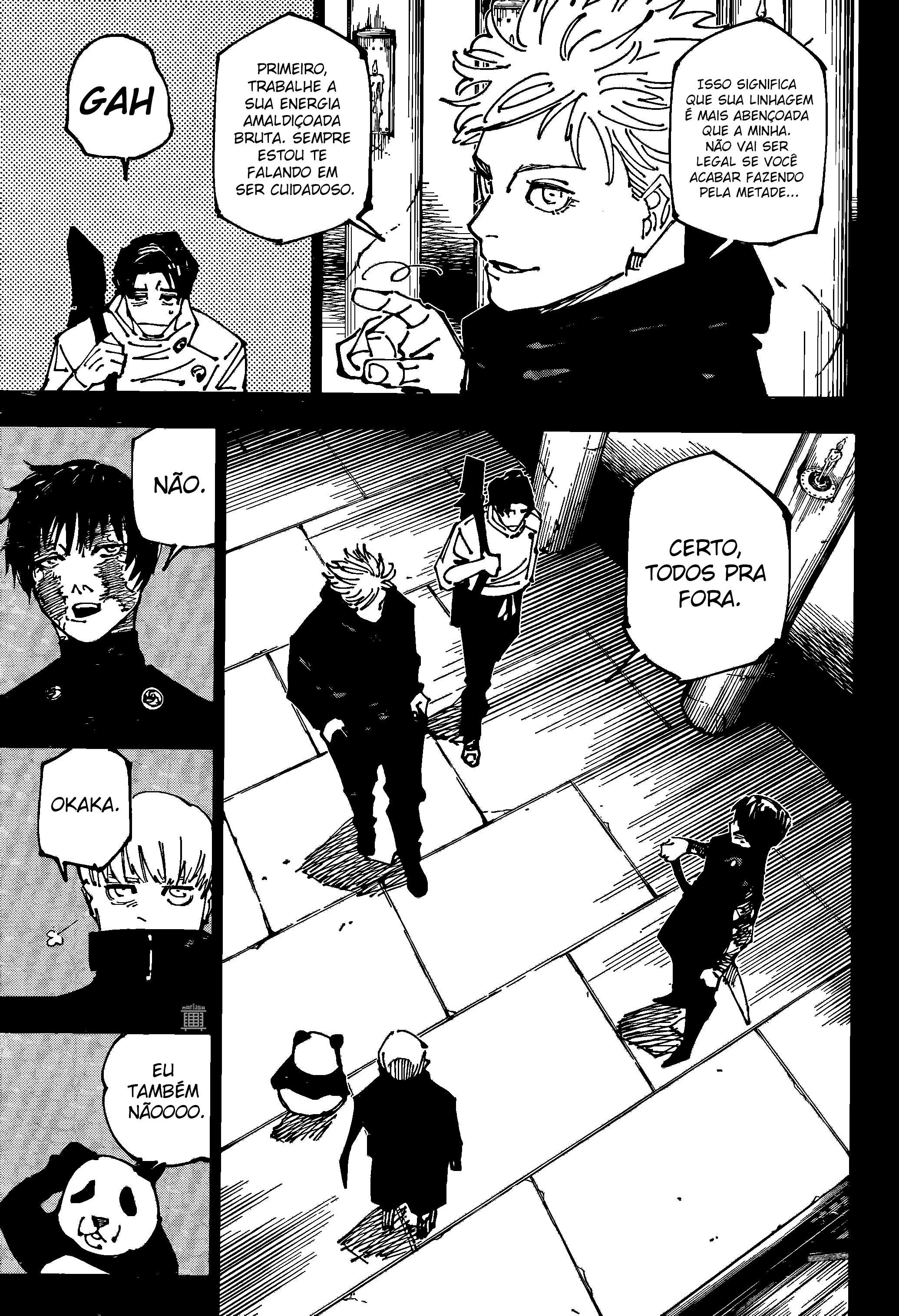 Read Jujutsu Kaisen Português Manga Online