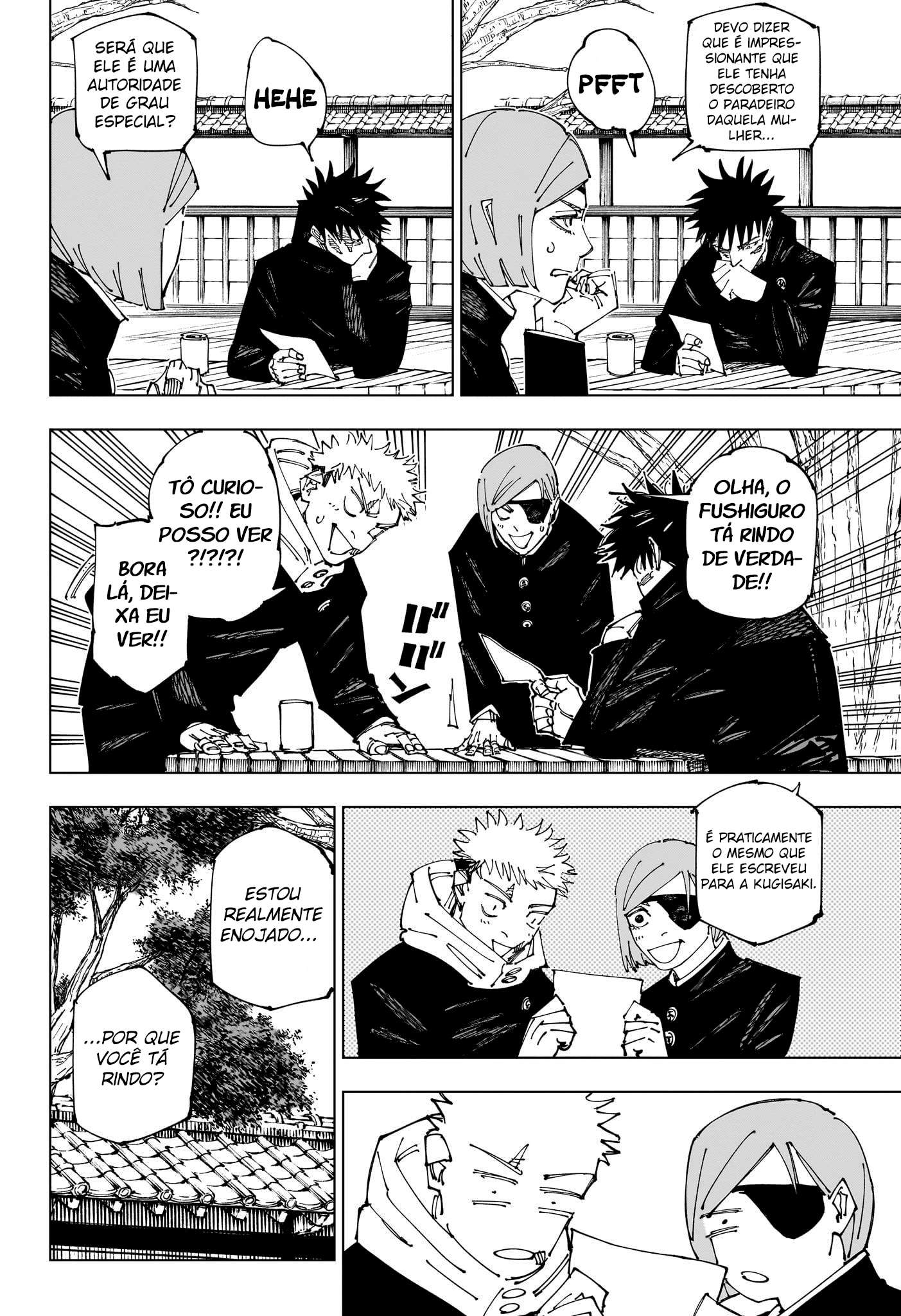 Read Jujutsu Kaisen Português Manga Online