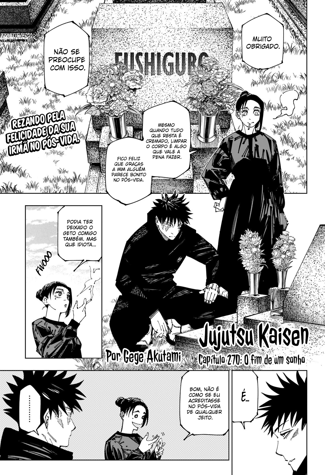 Read Jujutsu Kaisen Português Manga Online