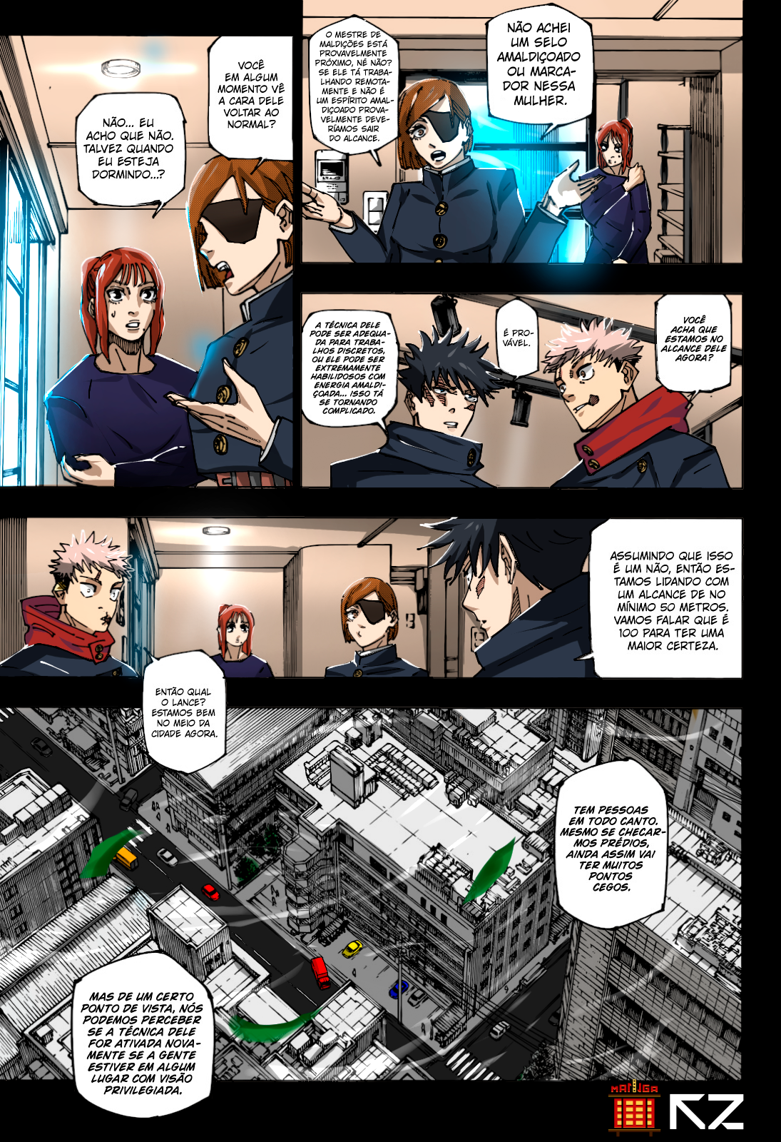 Read Jujutsu Kaisen Português Manga Online