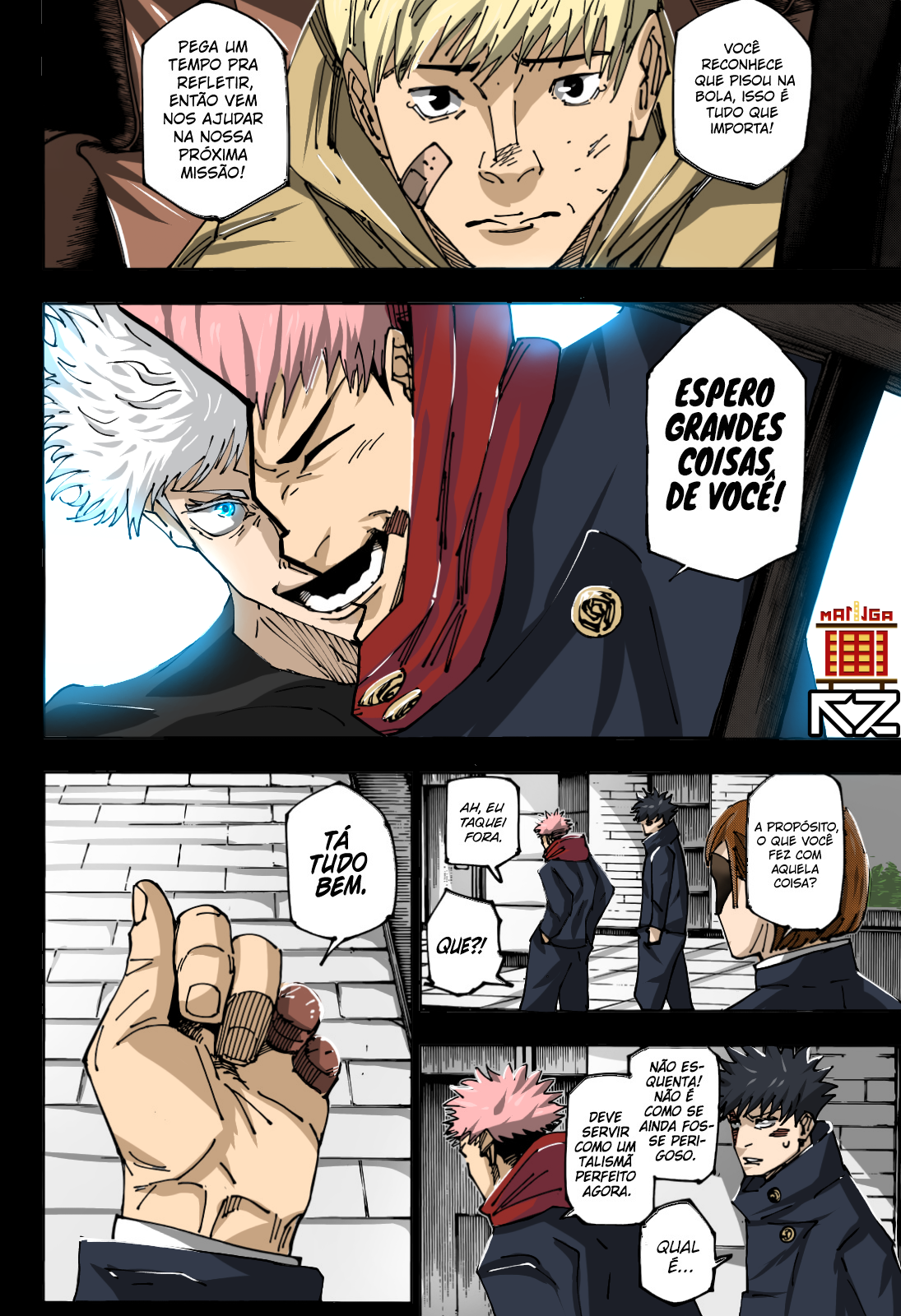Read Jujutsu Kaisen Português Manga Online