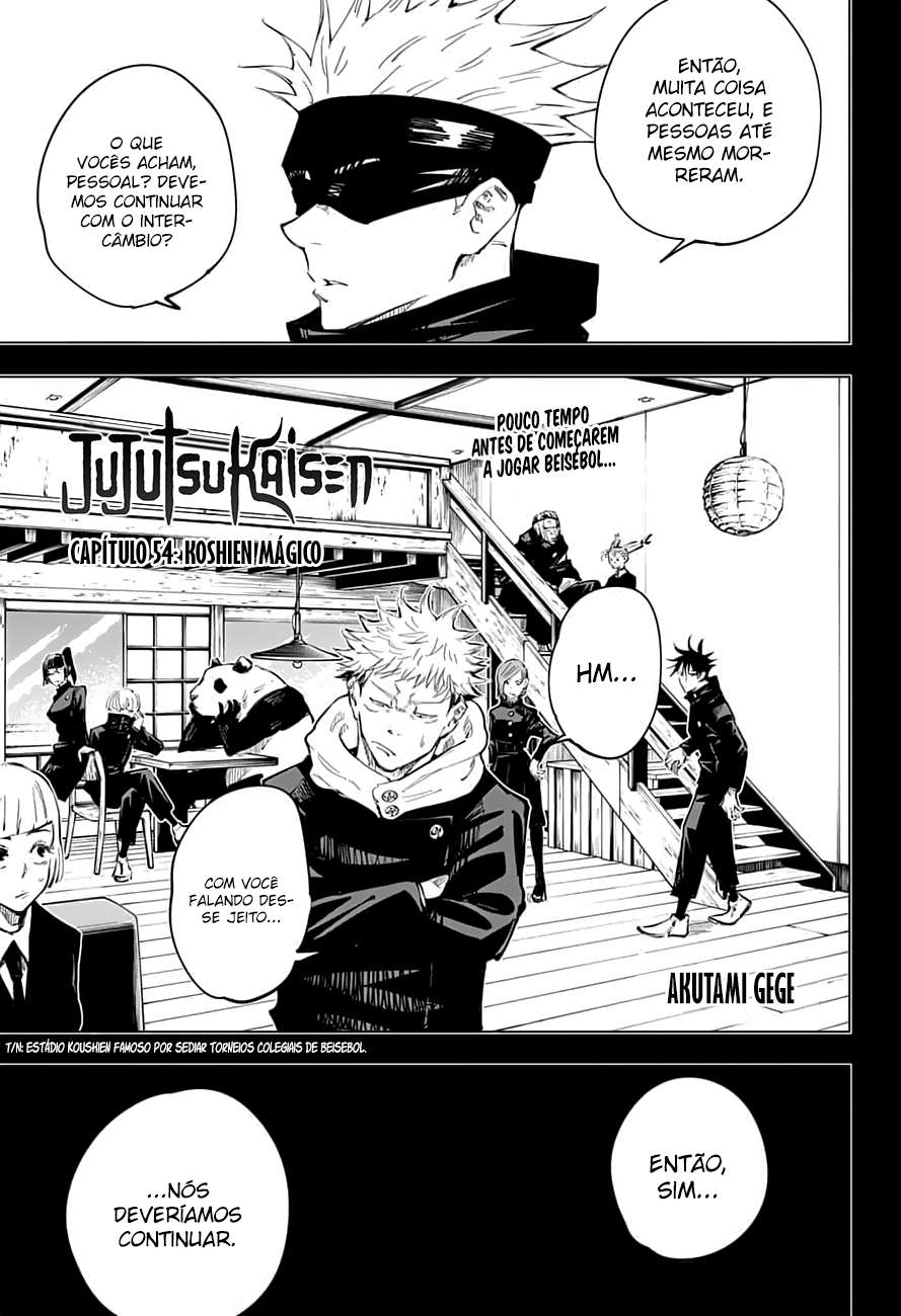 Read Jujutsu Kaisen Português Manga Online