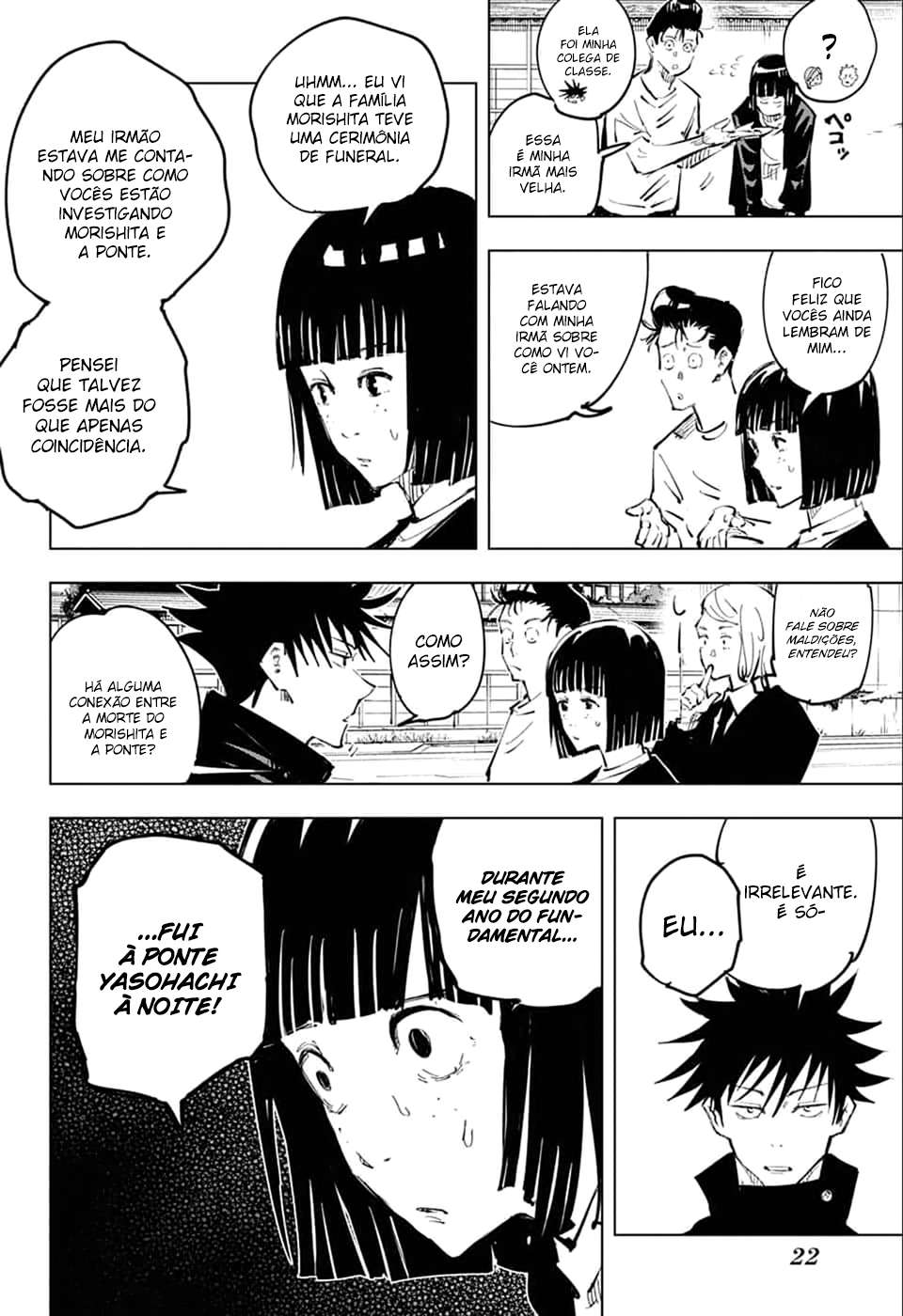 Read Jujutsu Kaisen Português Manga Online