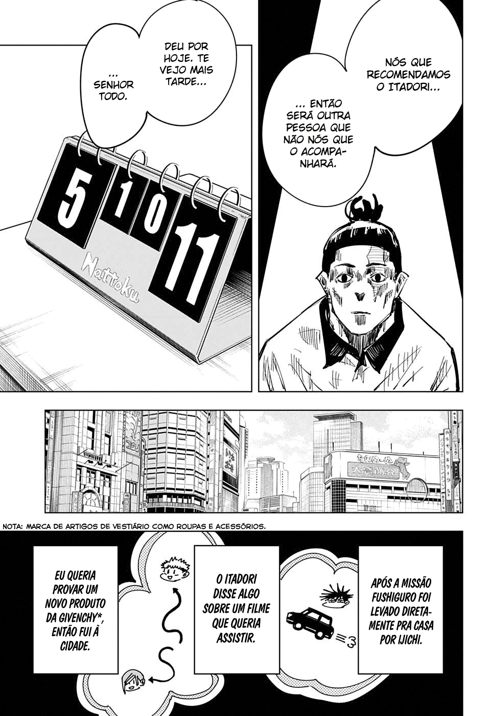 Read Jujutsu Kaisen Português Manga Online