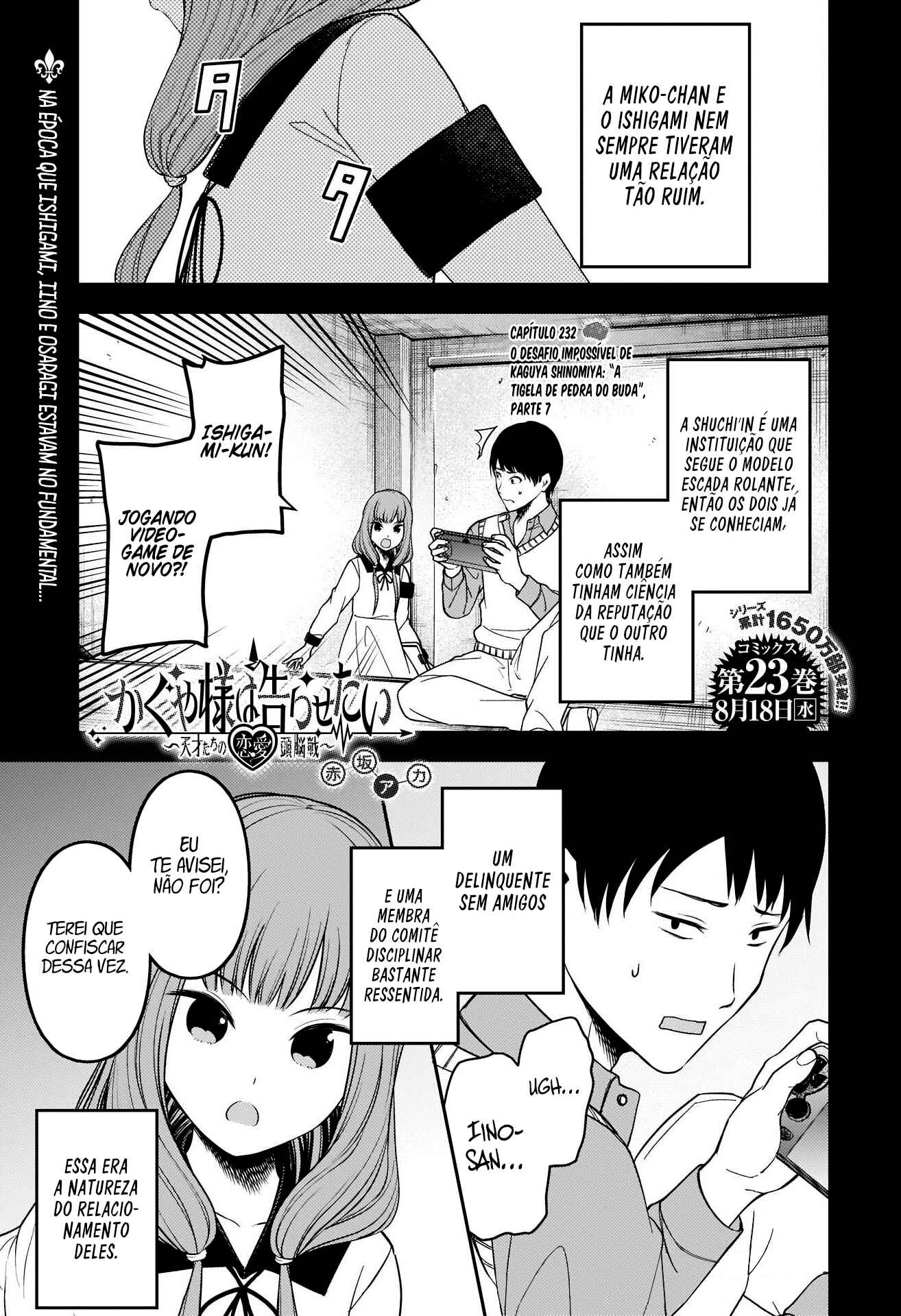 Read Kaguya-sama_ Love Português Manga Online