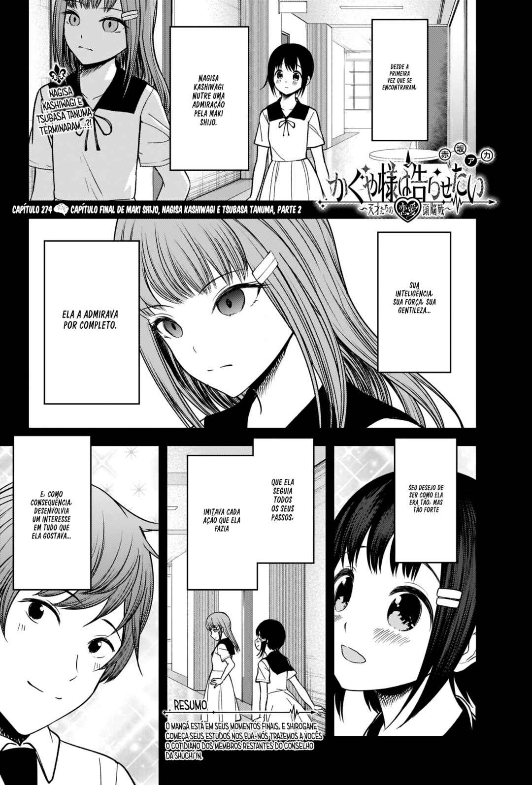 Read Kaguya-sama_ Love Português Manga Online