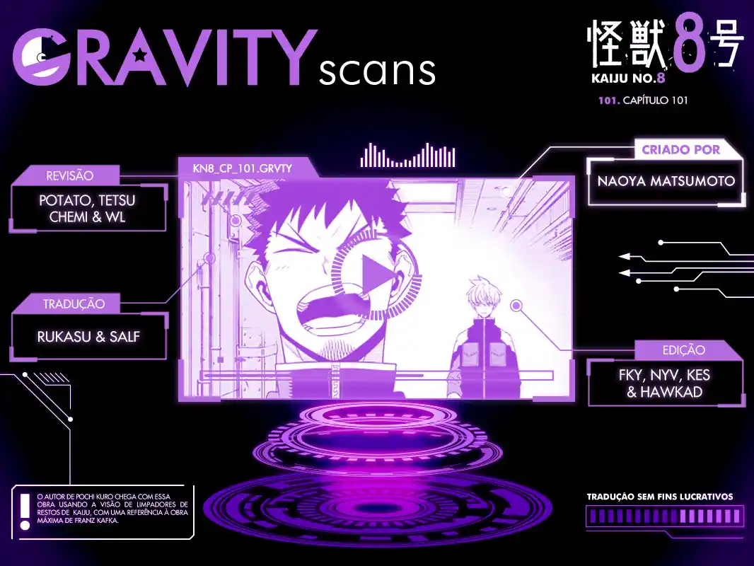 Read Kaiju No. 8 Português Manga Online