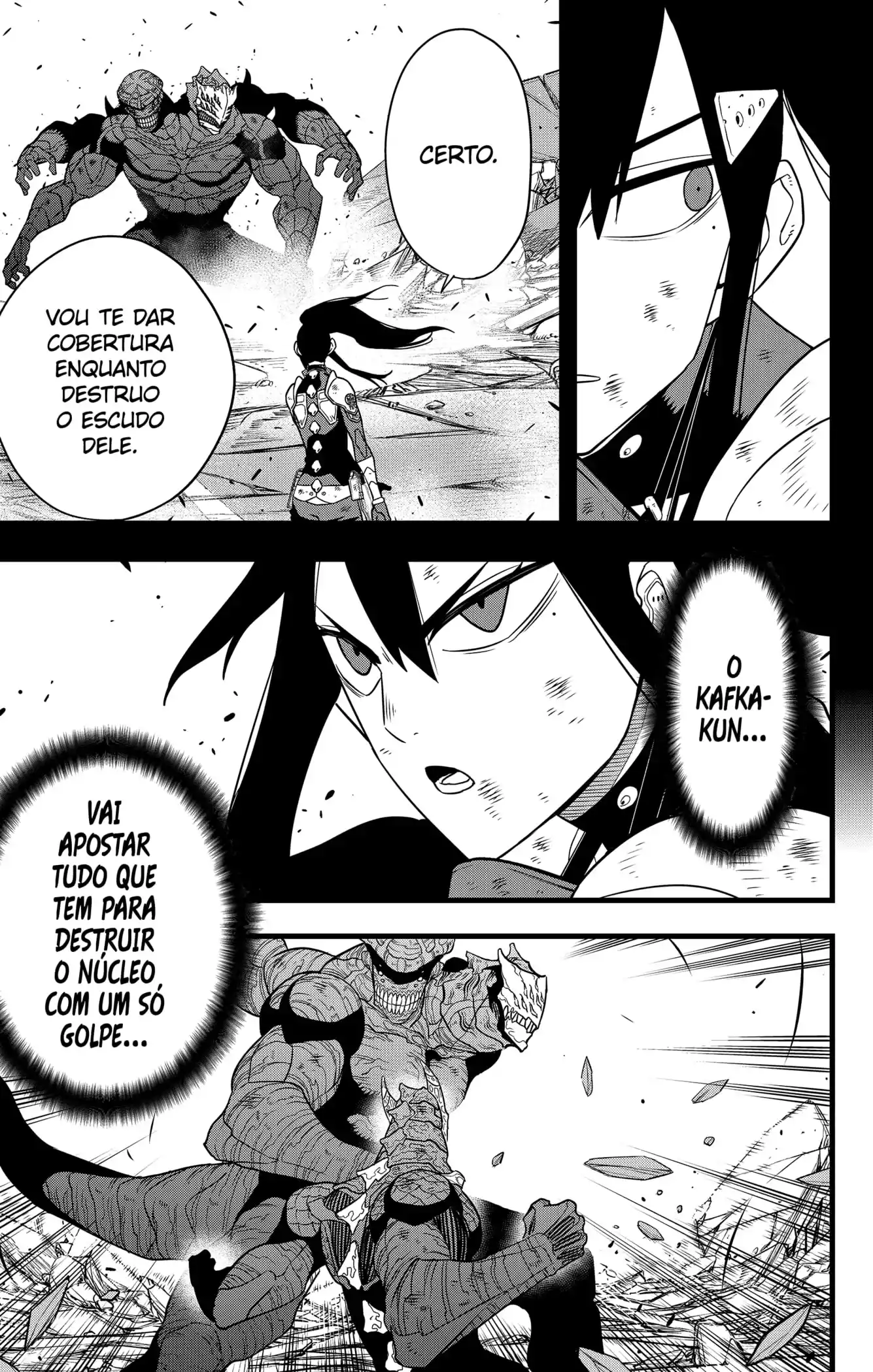 Read Kaiju No. 8 Português Manga Online