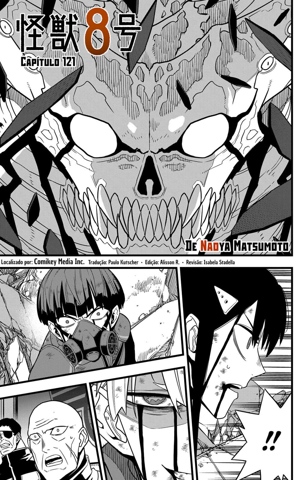 Read Kaiju No. 8 Português Manga Online