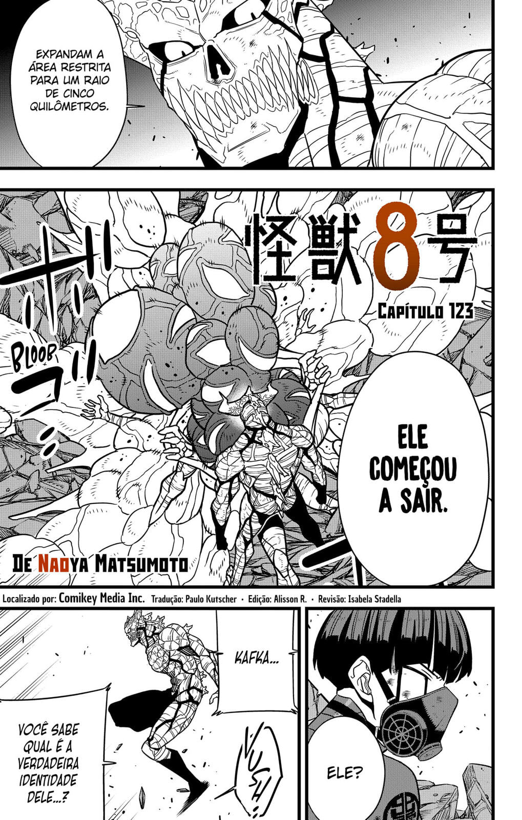 Read Kaiju No. 8 Português Manga Online