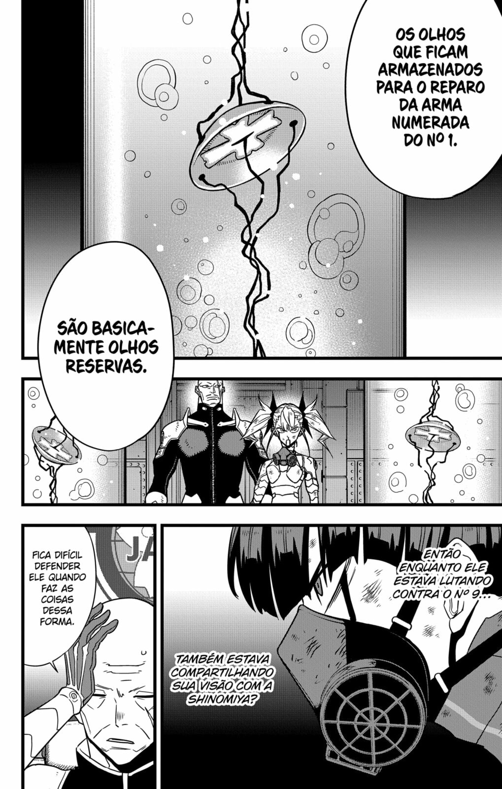 Read Kaiju No. 8 Português Manga Online