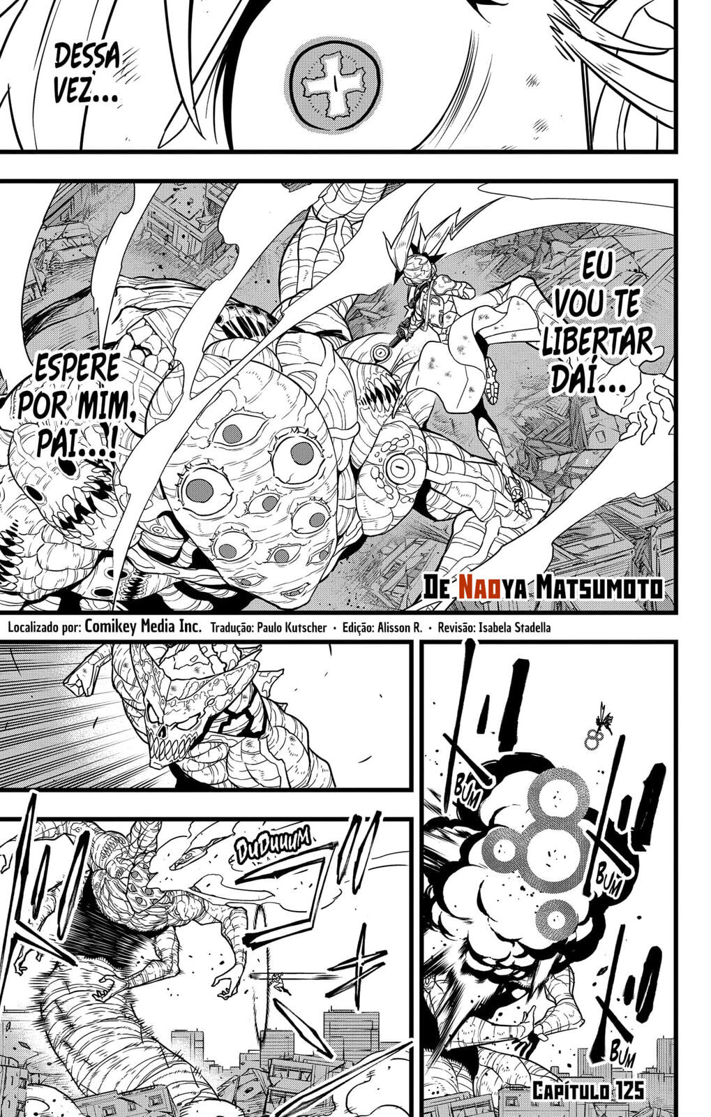 Read Kaiju No. 8 Português Manga Online
