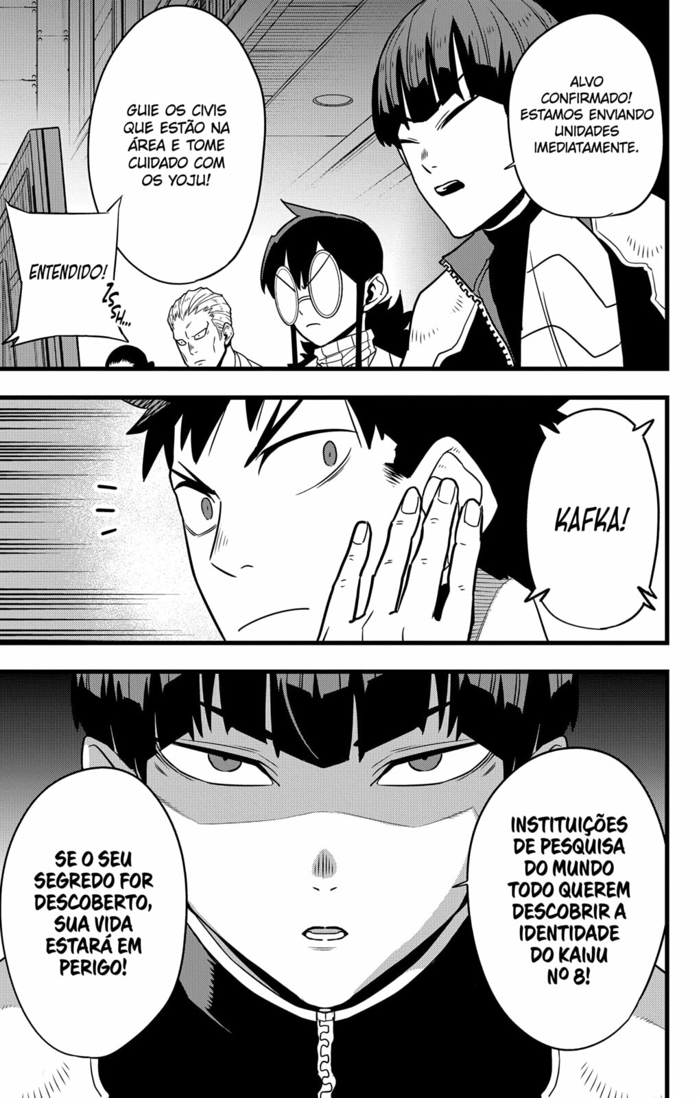 Read Kaiju No. 8 Português Manga Online