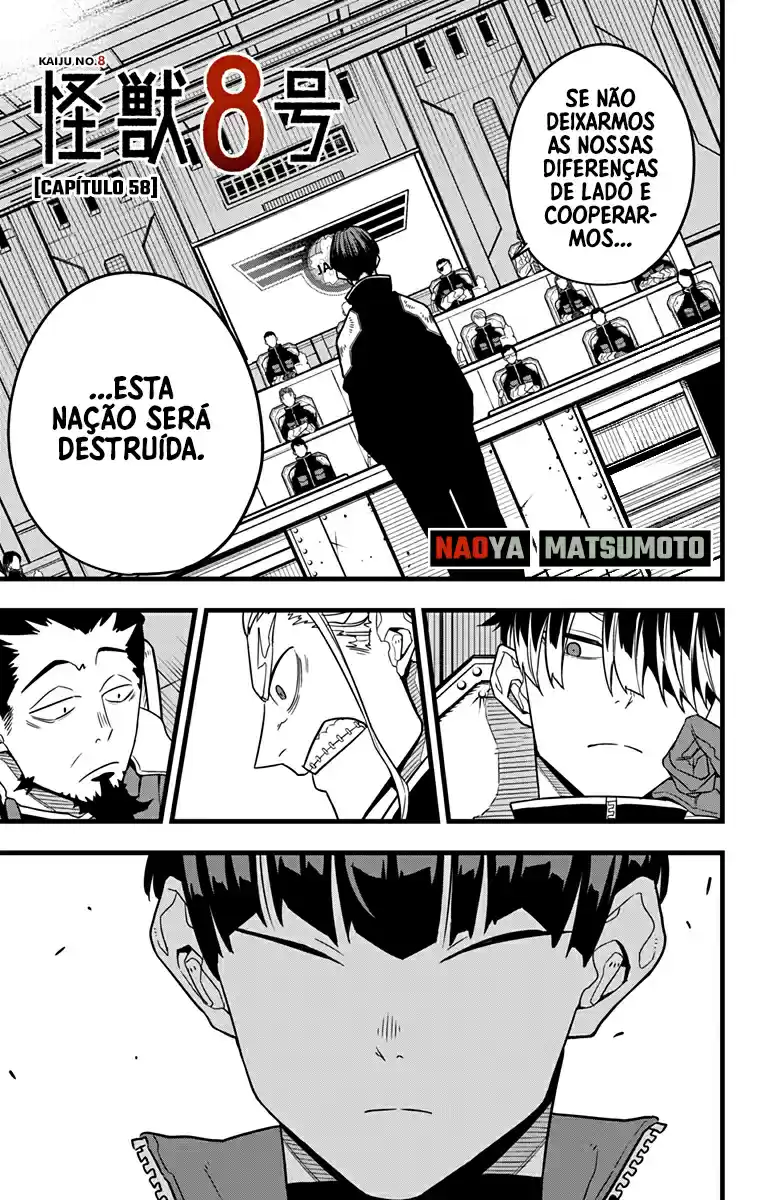 Read Kaiju No. 8 Português Manga Online