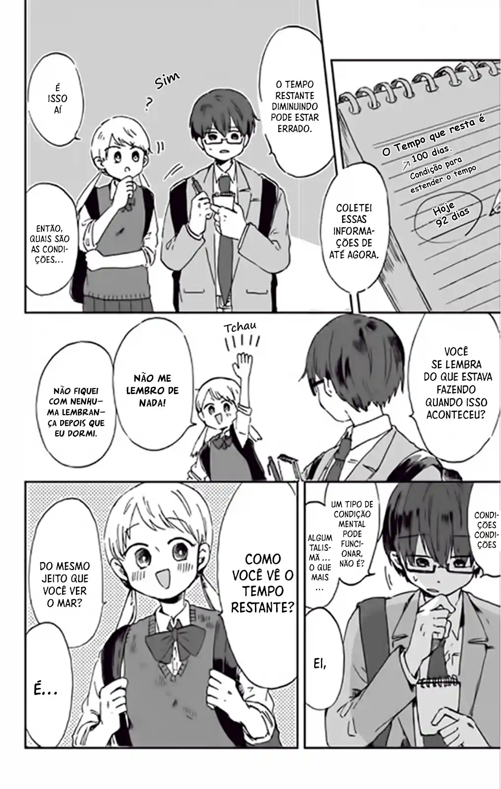 Read Kimi ga Shinu Made Ato Hyaku Nichi Português Manga Online