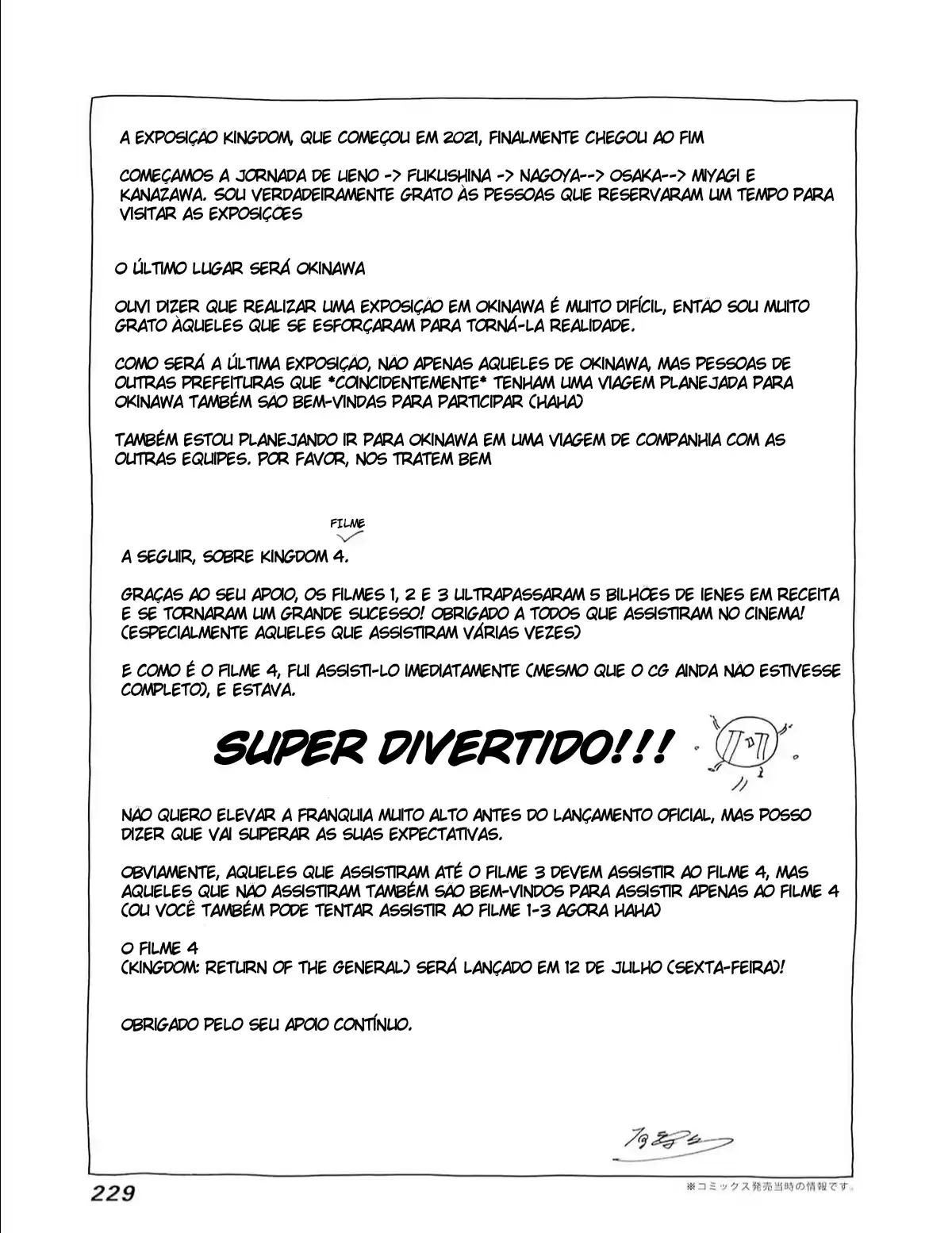 Read Kingdom Português Manga Online