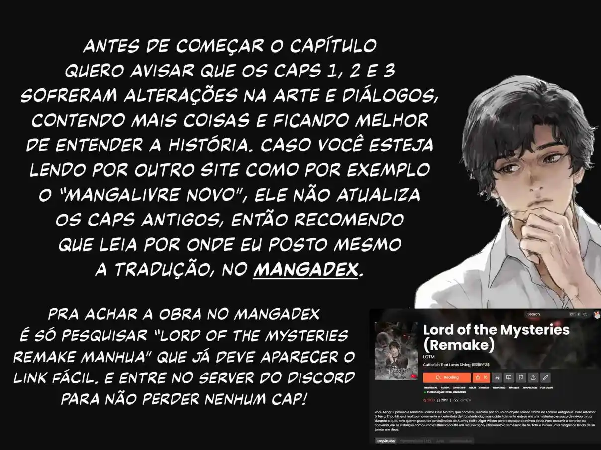 Read Lord of Mysteries Português Manga Online