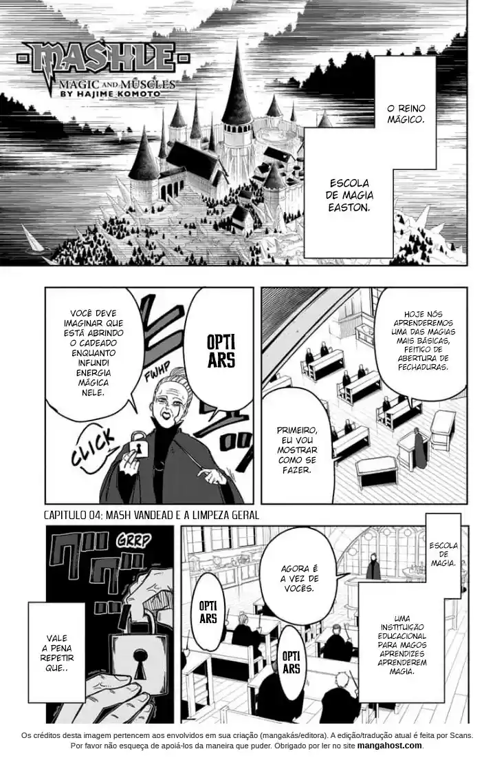 Read Mashle_ Magic and Muscles Português Manga Online