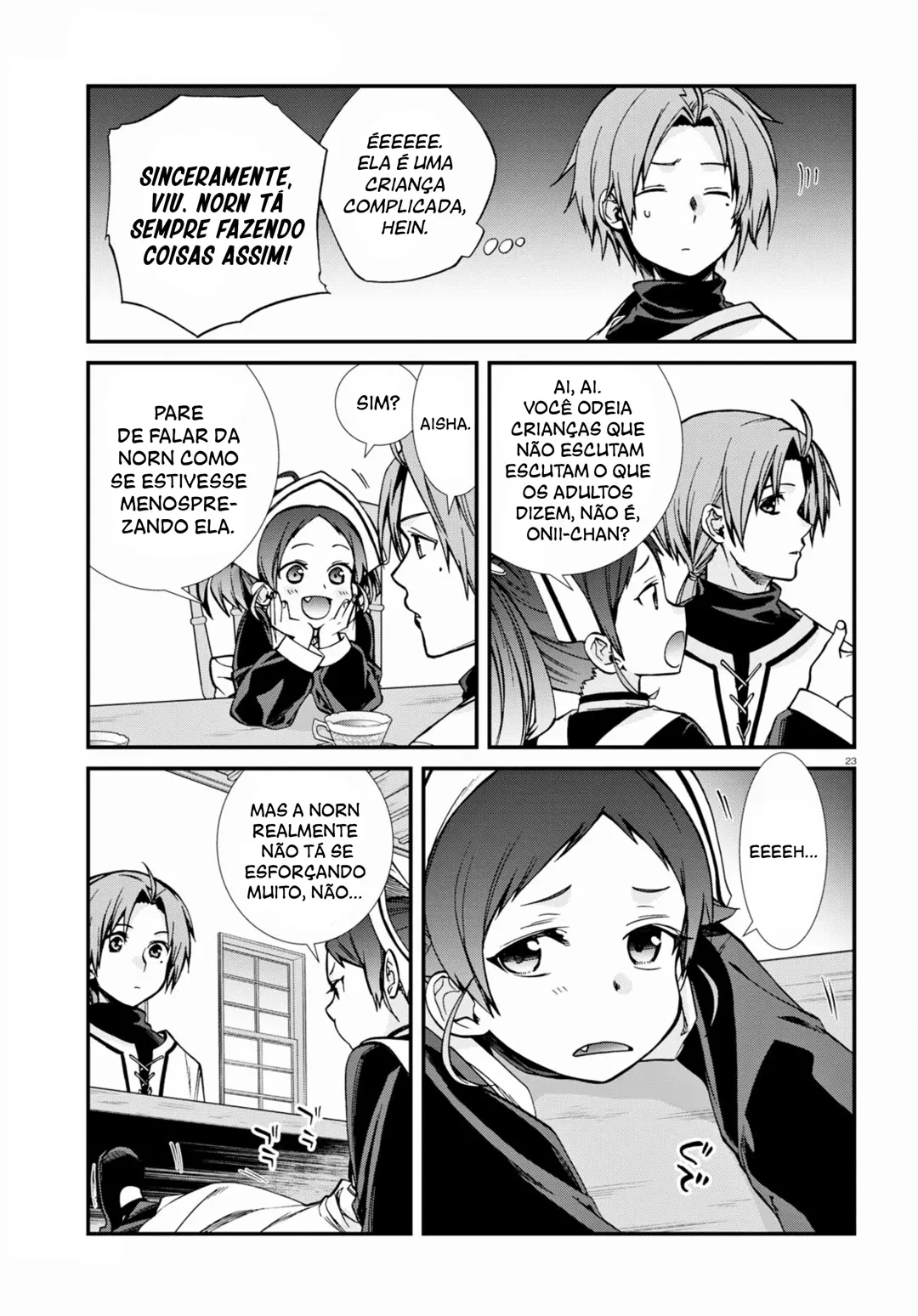 Read Mushoku Tensei_ Jobless Reincarnation Português Manga Online