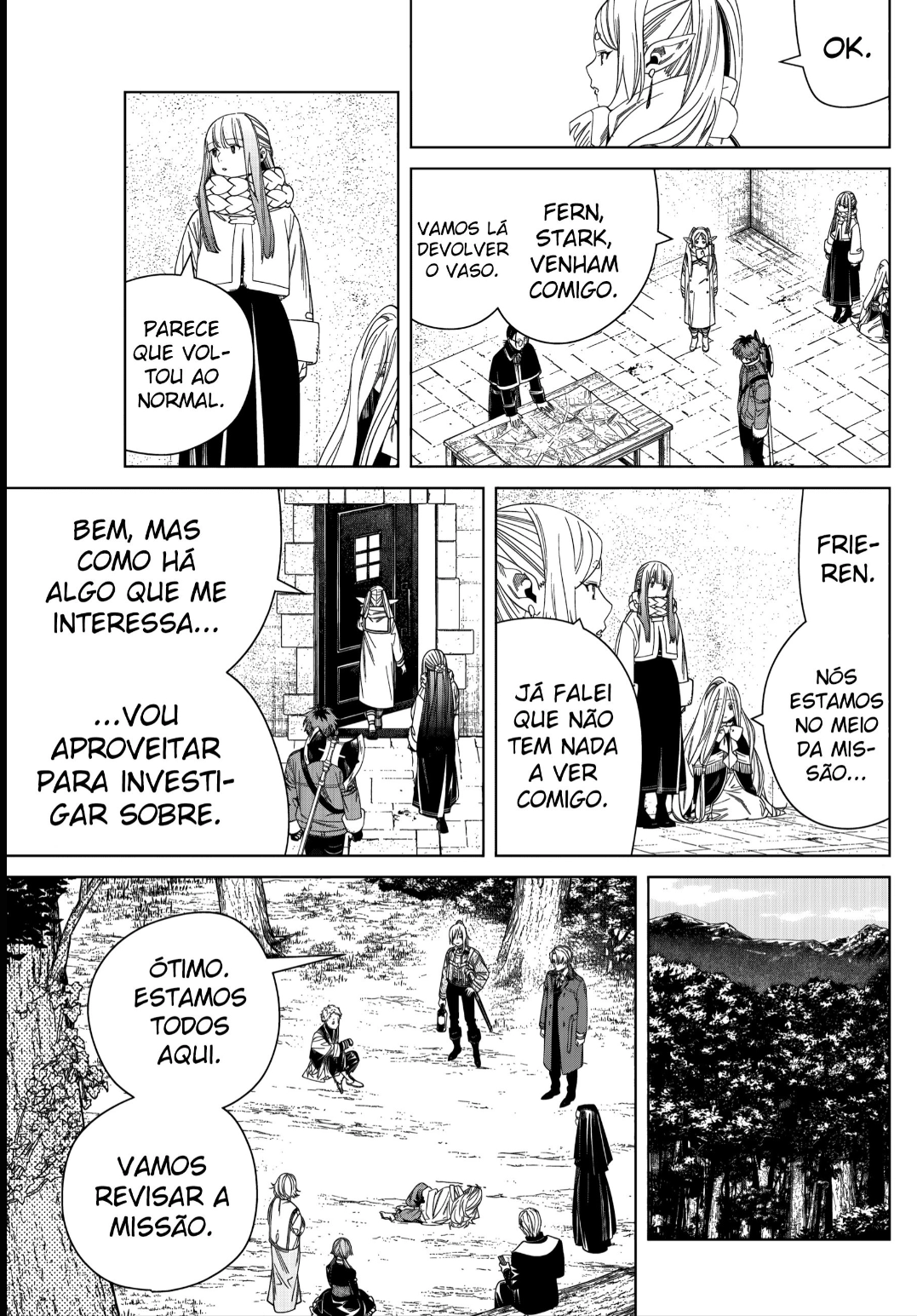 Read Sousou no Frieren Português Manga Online