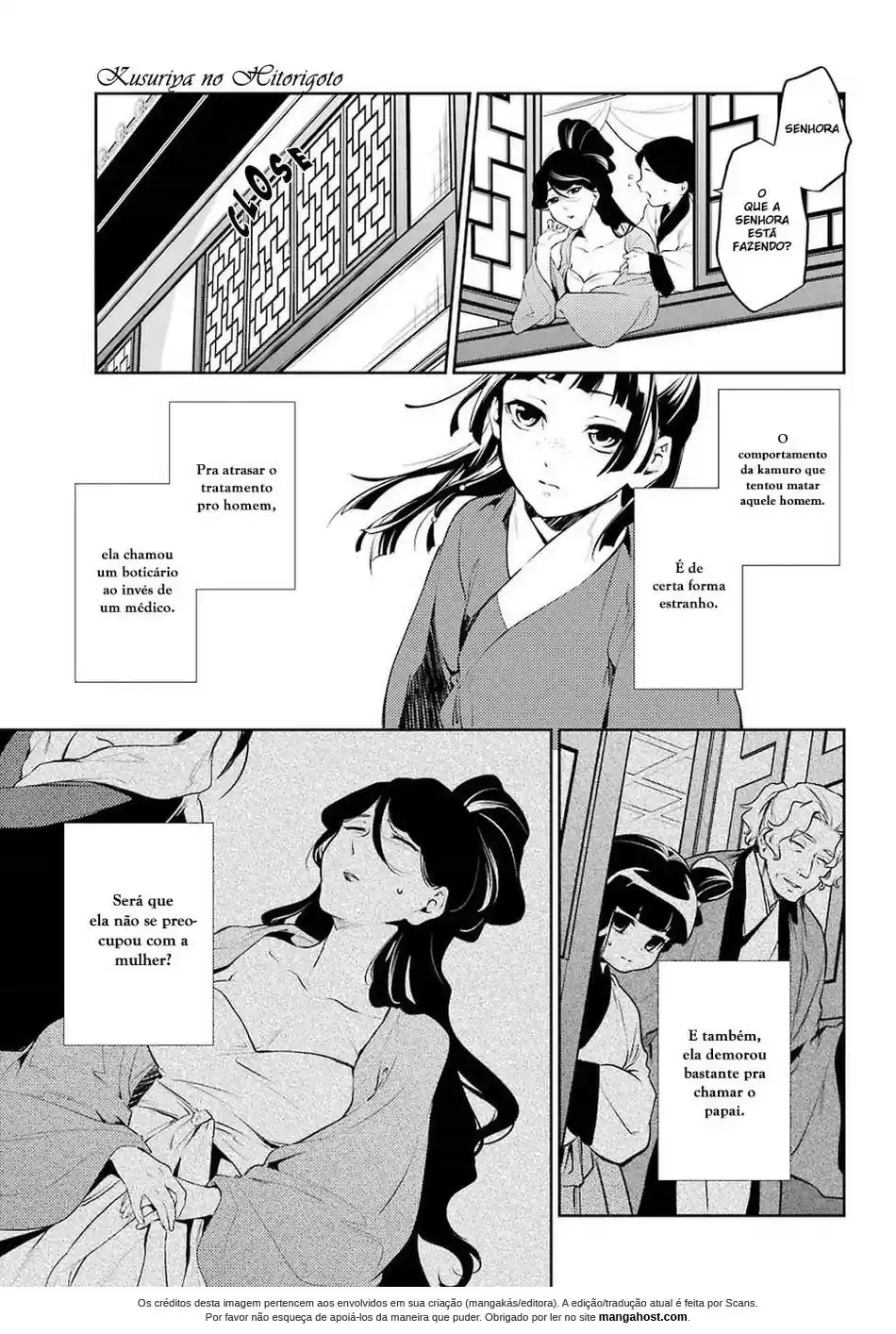 Read The Apothecary Diaries Português Manga Online