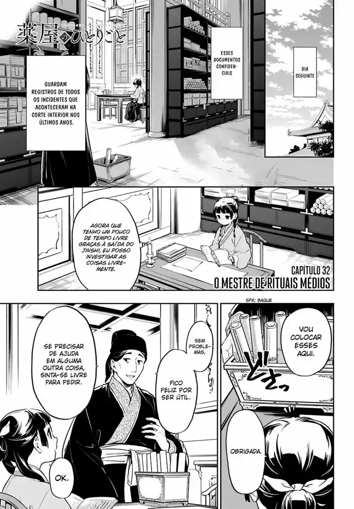 Read The Apothecary Diaries Português Manga Online