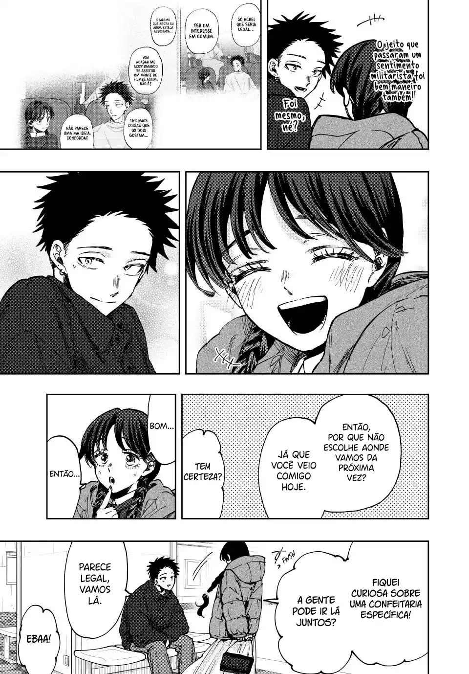 Read The Fragrant Flower Blooms with Dignity Português Manga Online