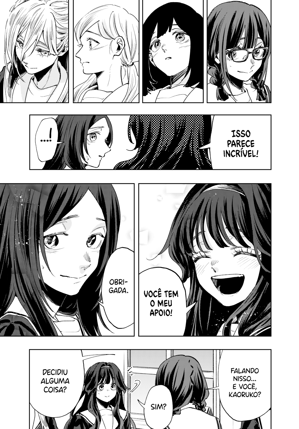 Read The Fragrant Flower Blooms with Dignity Português Manga Online