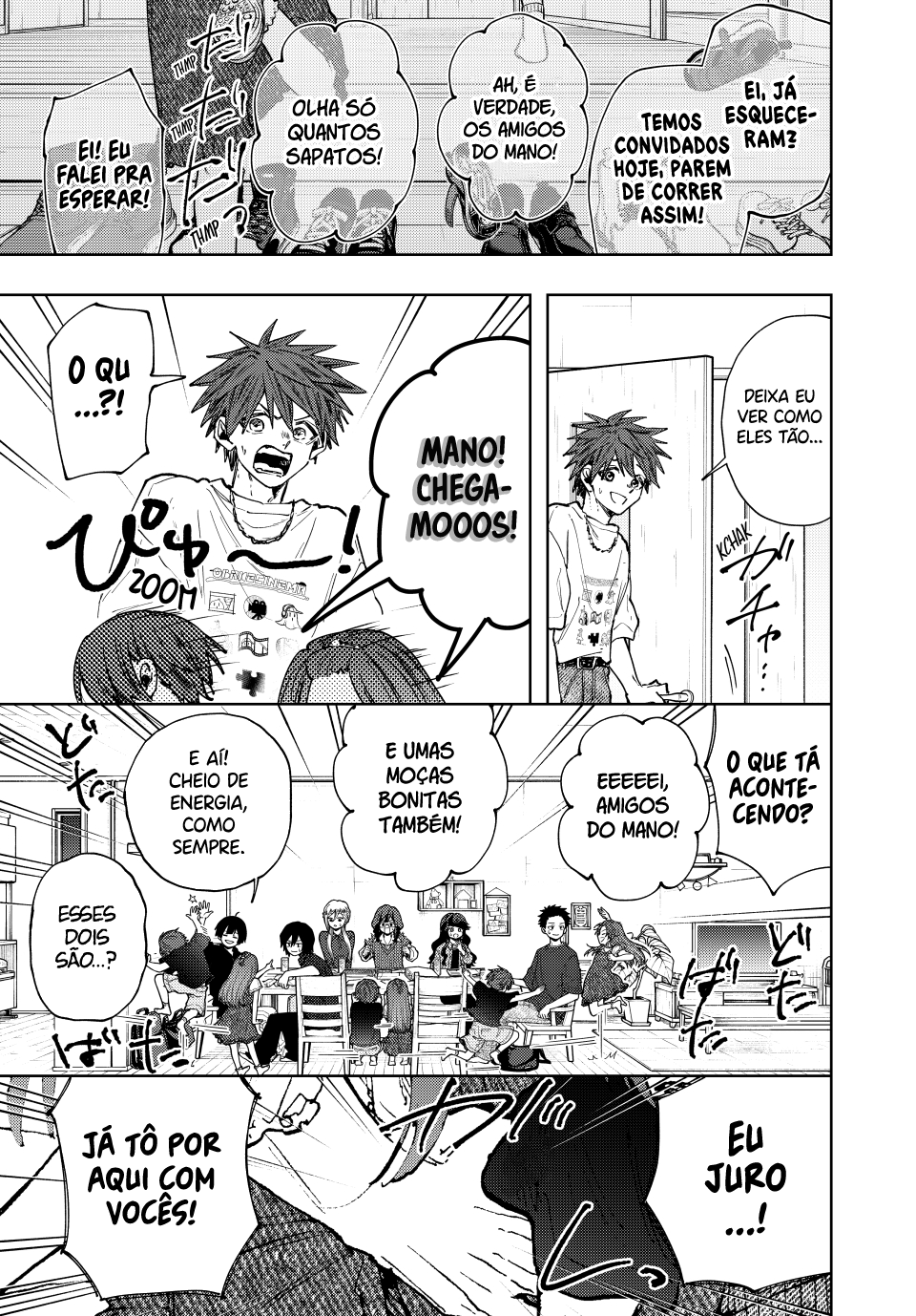 Read The Fragrant Flower Blooms with Dignity Português Manga Online