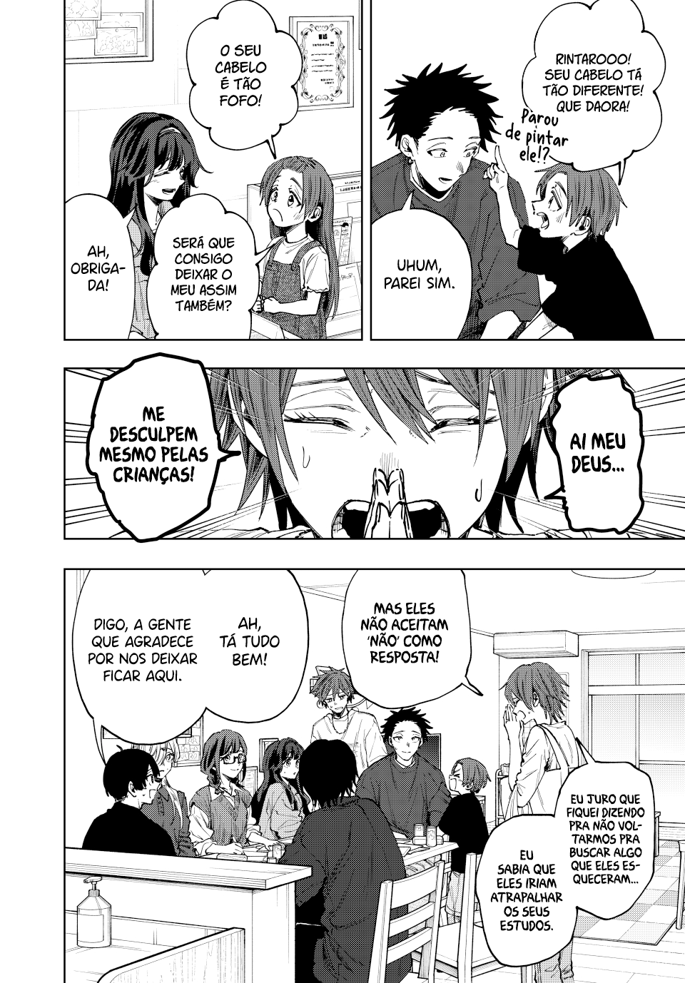 Read The Fragrant Flower Blooms with Dignity Português Manga Online