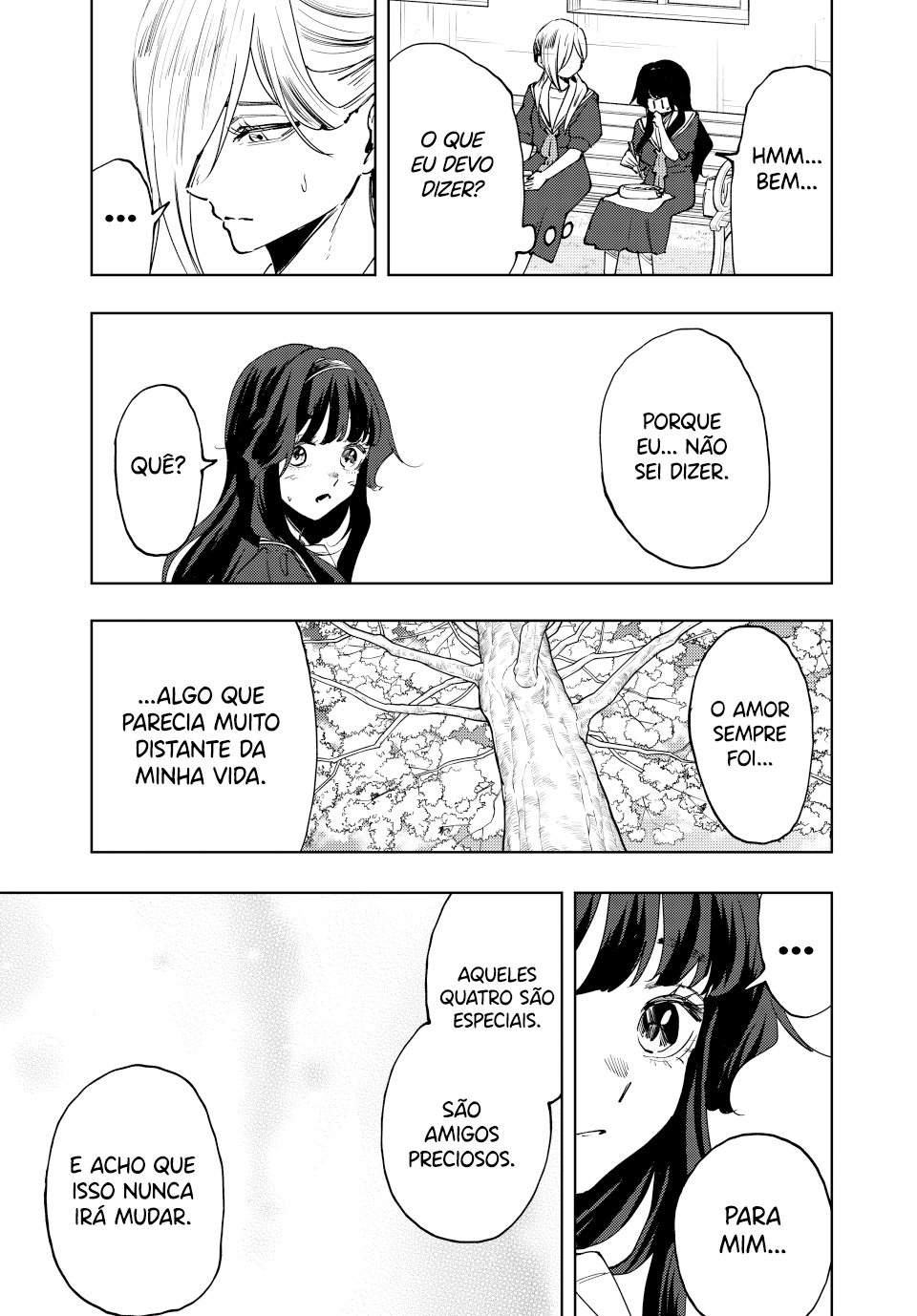 Read The Fragrant Flower Blooms with Dignity Português Manga Online