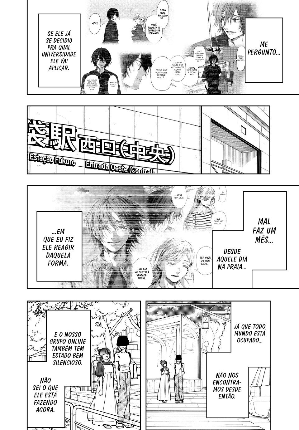 Read The Fragrant Flower Blooms with Dignity Português Manga Online