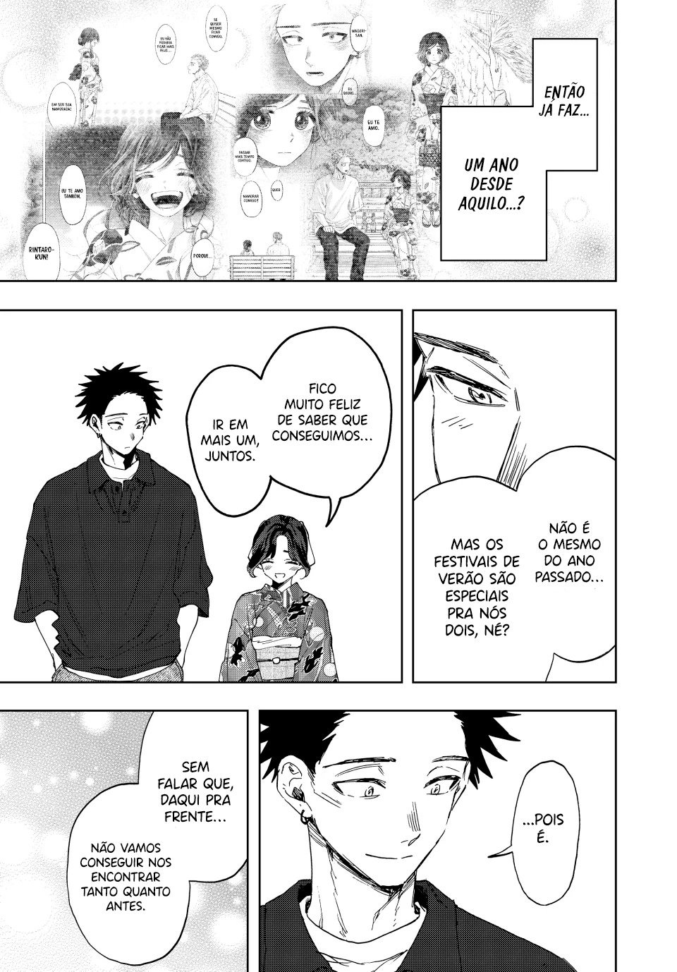 Read The Fragrant Flower Blooms with Dignity Português Manga Online