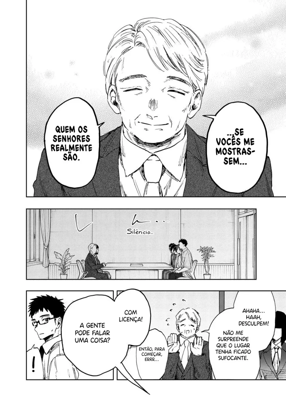 Read The Fragrant Flower Blooms with Dignity Português Manga Online