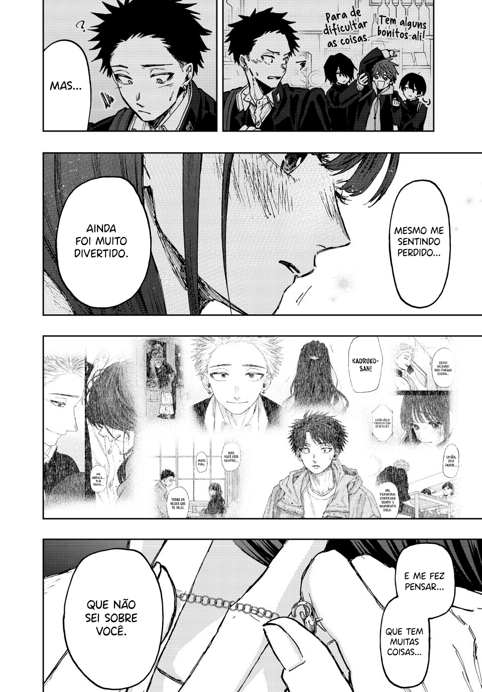 Read The Fragrant Flower Blooms with Dignity Português Manga Online