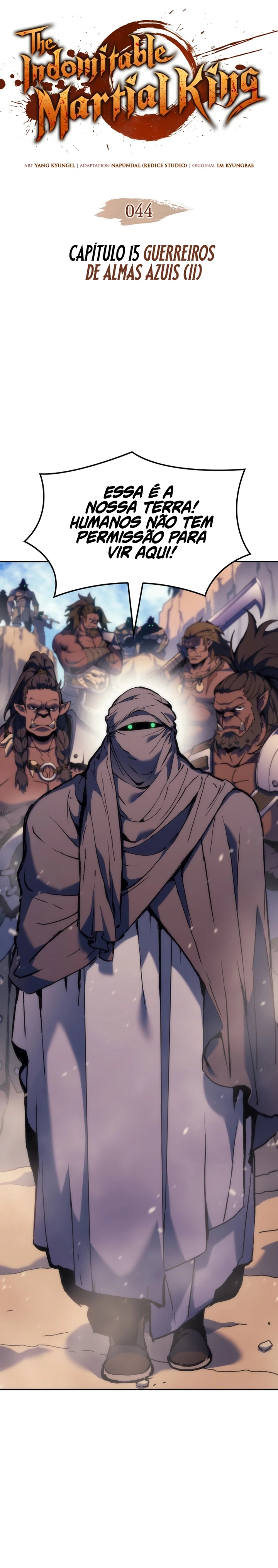 Read The Indomitable Martial King Português Manga Online