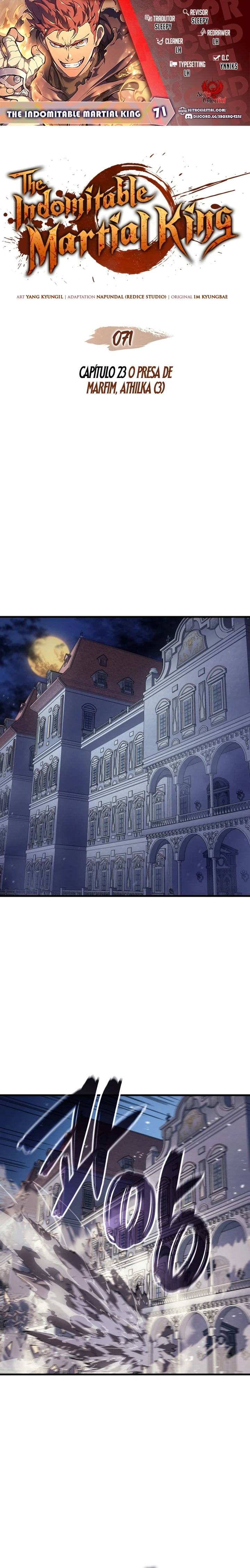 Read The Indomitable Martial King Português Manga Online