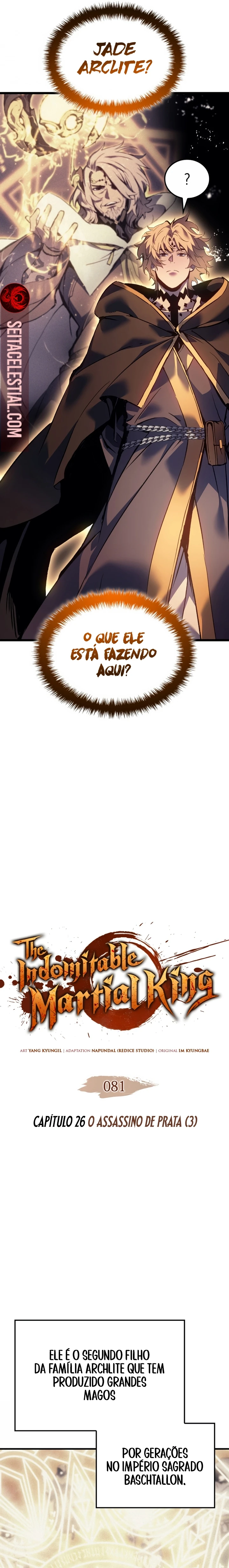 Read The Indomitable Martial King Português Manga Online