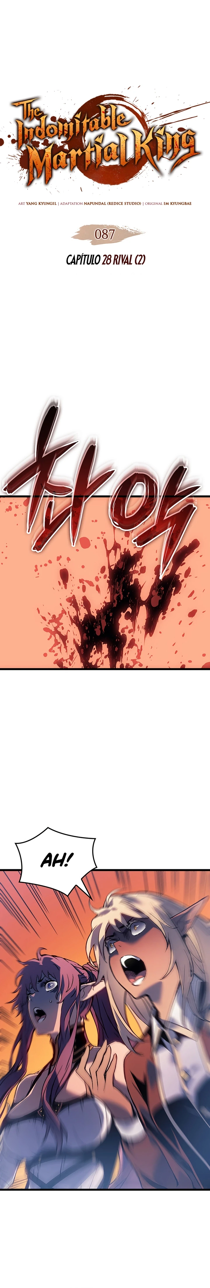 Read The Indomitable Martial King Português Manga Online