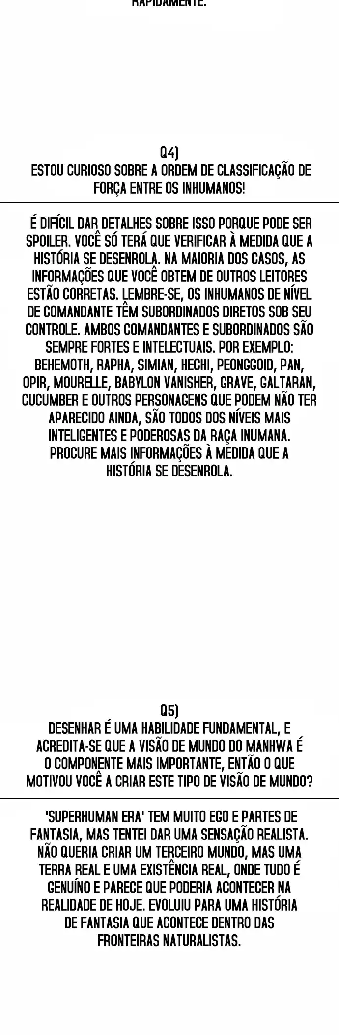 Read The Superhuman Era Português Manga Online