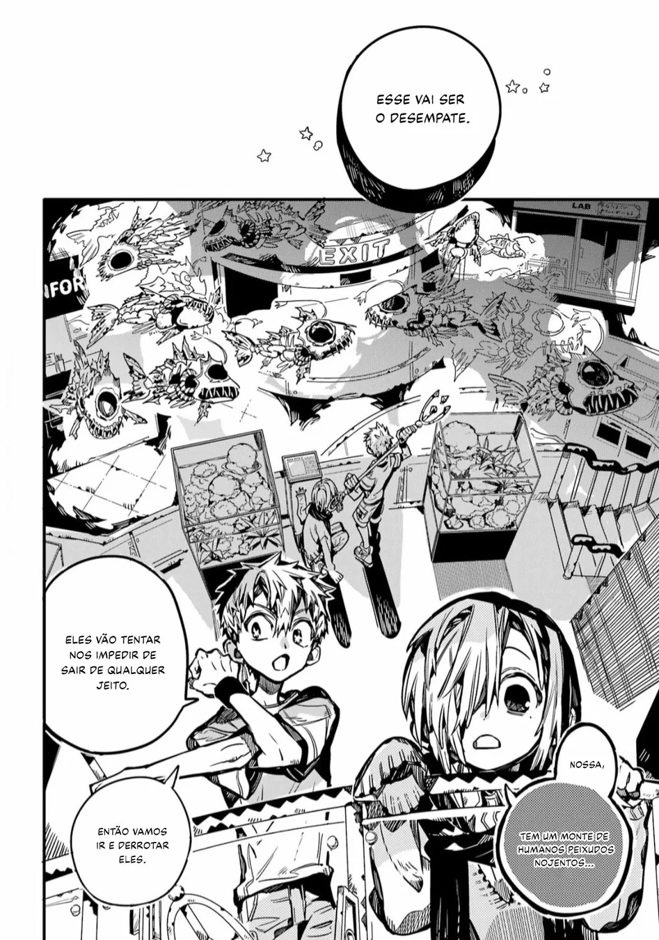 Read Toilet-bound Hanako-kun Português Manga Online